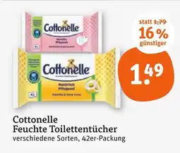 tegut Cottonelle sensitive pflegend Angebot
