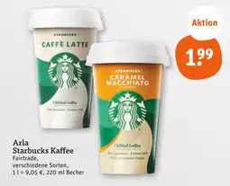 tegut Starbucks caffè latte Angebot