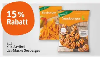 tegut Seeberger 15 % rabatt Angebot