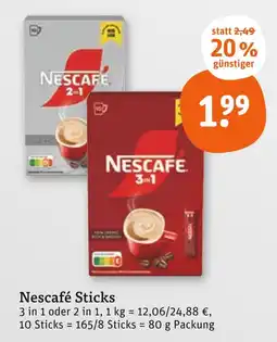 tegut Nescafé nescafé 3 in 1 Angebot