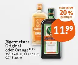 tegut Jägermeister original Angebot