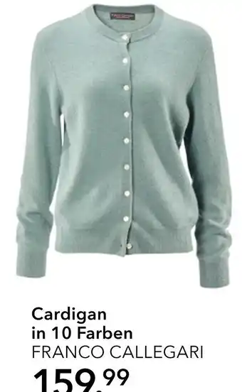 Peek & Cloppenburg Hamburg Franco callegari cardigan Angebot