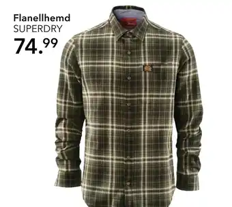 Peek & Cloppenburg Hamburg Superdry flanellhemd Angebot