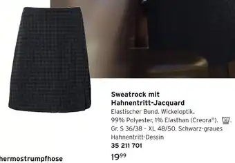 Tchibo Sweatrock mit hahnentritt-jacquard Angebot