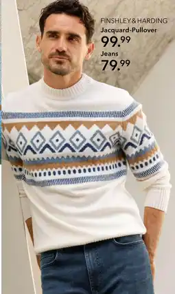 Peek & Cloppenburg Hamburg Finshley & harding jacquard-pullover Angebot