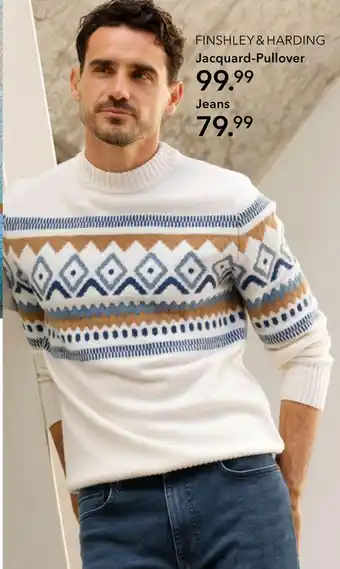 Peek & Cloppenburg Hamburg Finshley & harding jacquard-pullover Angebot