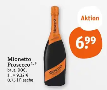 tegut Mionetto prosecco Angebot