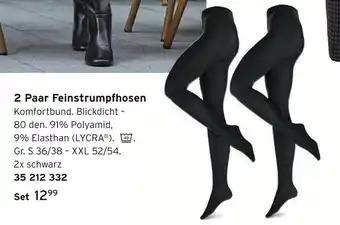 Tchibo 2 paar feinstrumpfhosen Angebot