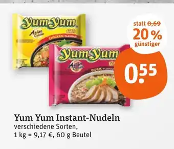 tegut Yum yum instant-nudeln Angebot