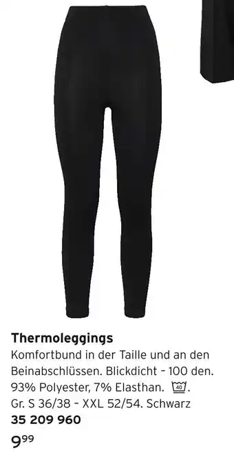Tchibo Thermoleggings Angebot