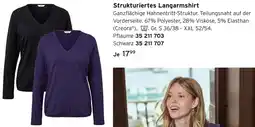 Tchibo Strukturiertes langarmshirt Angebot