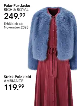 Peek & Cloppenburg Hamburg Rich & royal fake-fur-jacke Angebot