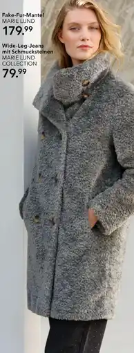 Peek & Cloppenburg Hamburg Marie lund fake-fur-mantel Angebot
