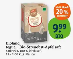tegut Bioland tegut... bio-streuobst-apfelsaft Angebot