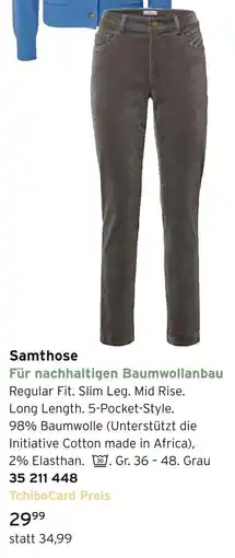 Tchibo Samthose Angebot