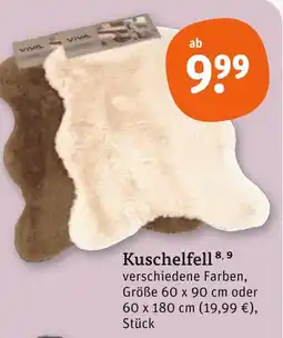 tegut Viva kuschelfell Angebot