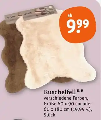 tegut Viva kuschelfell Angebot