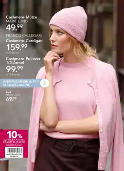 Peek & Cloppenburg Hamburg Franco callegari cashmere-pullover 1/2-ärmel Angebot