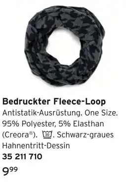 Tchibo Bedruckter fleece-loop Angebot