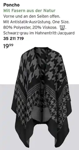Tchibo Poncho Angebot