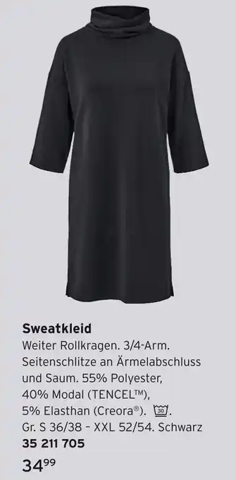 Tchibo Sweatkleid Angebot