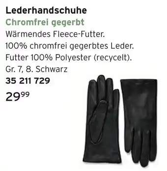 Tchibo Lederhandschuhe Angebot