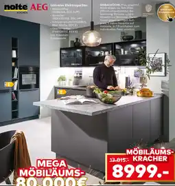 porta Nolte einbauküche plus, graphit/black green Angebot