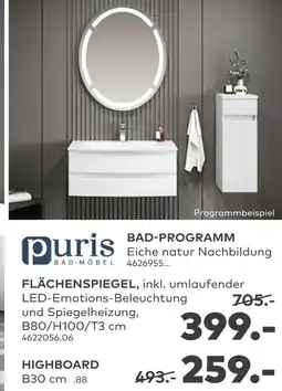 porta Puris flächenspiegel Angebot