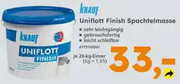 Globus Baumarkt Knauf uniflott finish spachtelmasse Angebot