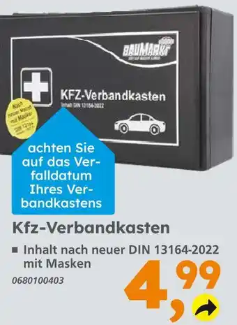 Globus Baumarkt Baumarkt kfz-verbandkasten Angebot
