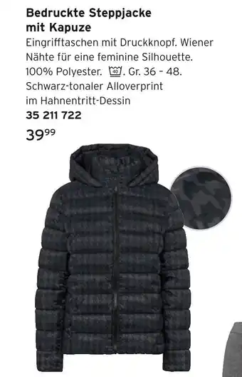 Tchibo Bedruckte steppjacke Angebot