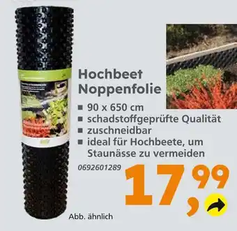 Globus Baumarkt Hochbeet noppenfolie Angebot
