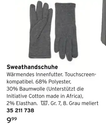 Tchibo Sweathandschuhe Angebot