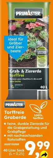Globus Baumarkt Primaster torffreie graberde Angebot
