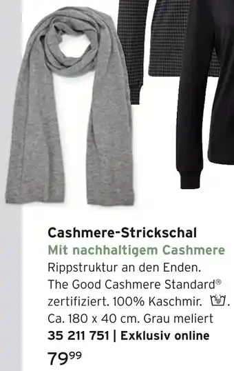 Tchibo Cashmere-strickschal Angebot
