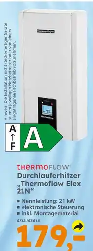 Globus Baumarkt Thermoflow durchlauferhitzer thermoflow elex 21n Angebot