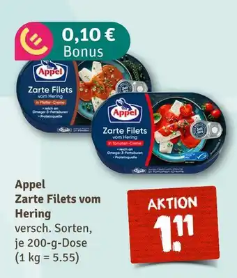 nahkauf Appel zarte filets vom hering Angebot