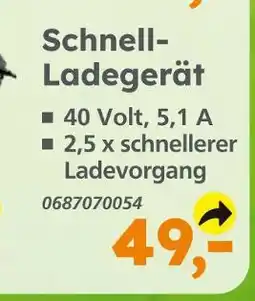 Globus Baumarkt Schnell-ladegerät Angebot