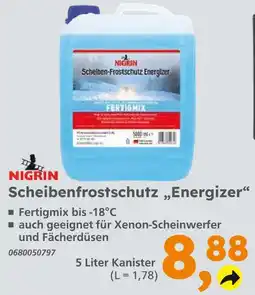 Globus Baumarkt Nigrin scheibenfrostschutz „energizer“ Angebot