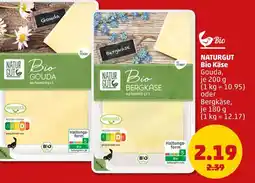 PENNY Bio käse gouda oder bergkäse Angebot