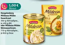 nahkauf Hengstenberg mildessa mildes sauerkraut Angebot