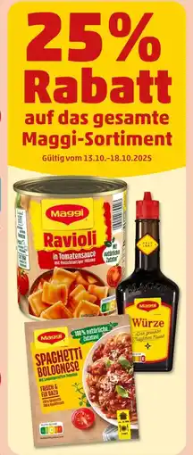 PENNY Maggi 25% rabatt Angebot