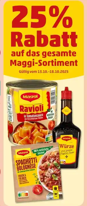 PENNY Maggi 25% rabatt Angebot