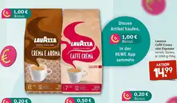 nahkauf Lavazza caffè crema oder espresso Angebot