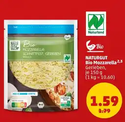 PENNY Naturgut bio mozzarella schnittfest, gerieben Angebot