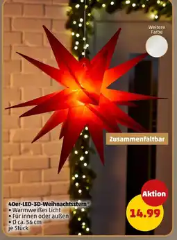 PENNY 40er-led-3d-weihnachtsstern Angebot