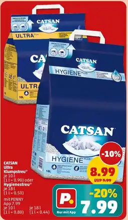 PENNY Catsan ultra klumpstreu Angebot