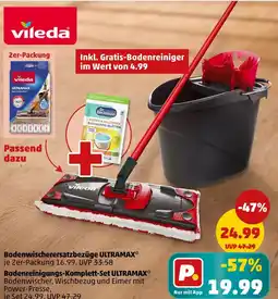 PENNY Vileda bodenwischersatzbezüge ultramax Angebot