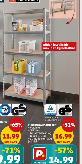 PENNY Metallschwerlastregal Angebot