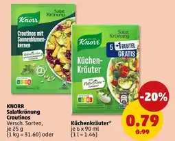 PENNY Knorr salatkrönung croutinos oder küchenkräuter Angebot
